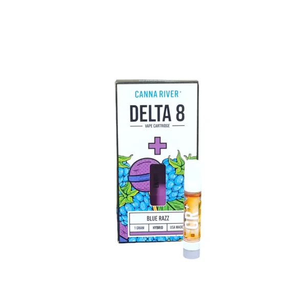 Canna River Delta 8 1ml, Blue razz