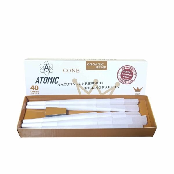 Organic hemp cones prerolls x 40 und hornet atomic