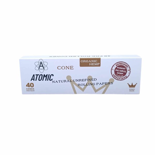 Organic hemp cones prerolls x 40 und hornet atomic - Imagen 2
