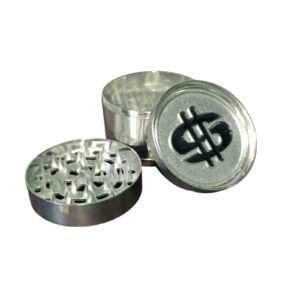 Grinder metálico grande flores