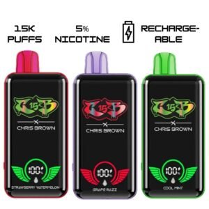 Vape chris brown 15k puffs