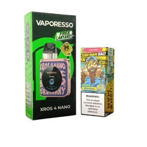 Combo Xros 4 nano + botella 30ml sales de nicotina