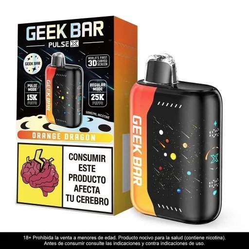geek bar 25.000 puff orange dragon