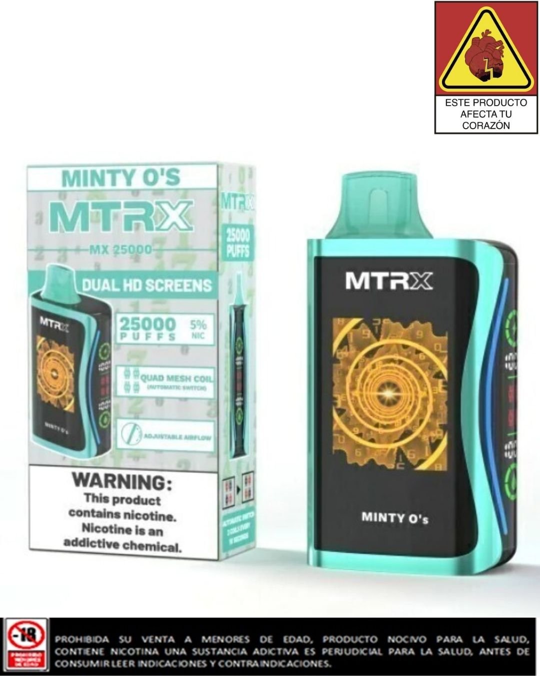 vape mtrx minty o's