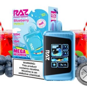 Vape raz blueberry punch 25.000 puffs