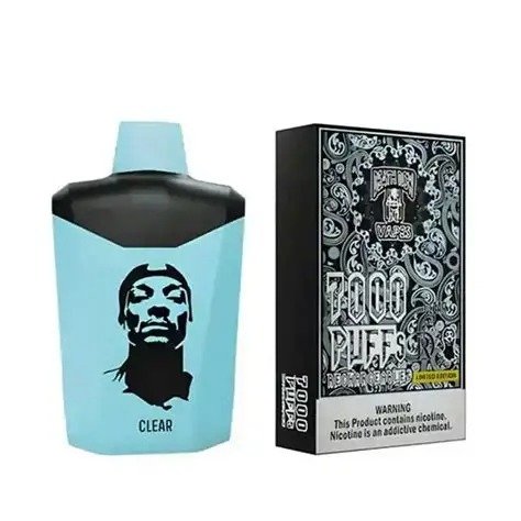 vape death row 7.000 puffs clear