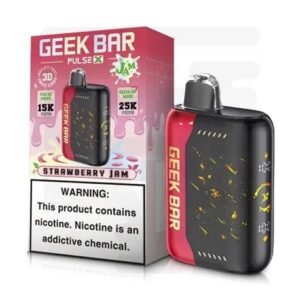 Geek bar 25.000 puffs sabor Strawberry Jam