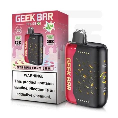 Geek bar 25.000 puffs sabor Strawberry Jam