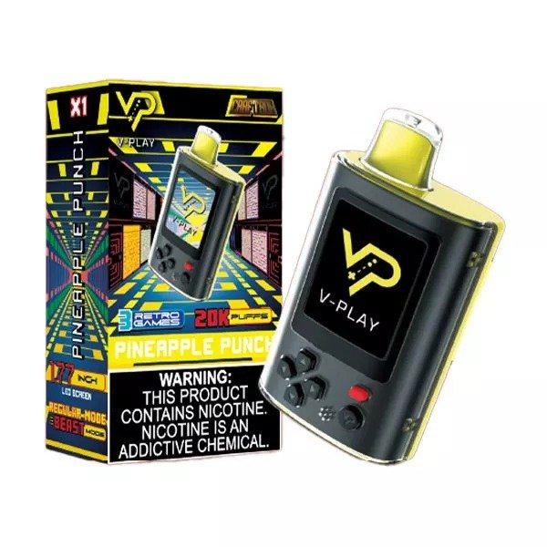 Vape V play 20.000 puffs Pineapple punch