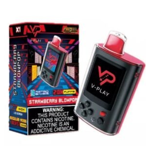 Vape V play 20.000 puffs Strawberry blowpop