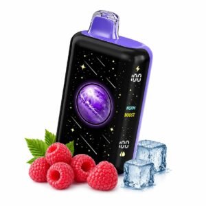 vape spaceman 50.000 puffs blue razz ice