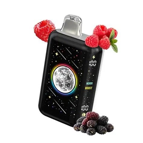 vape spaceman 50.000 puffs blackberry razz